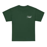 Embroidered Youth T-Shirt - White Logo
