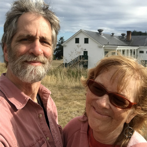 Michael and Susan in Port Townsend, 2019 Photo of Michael and Susan in Port Townsend, 2019