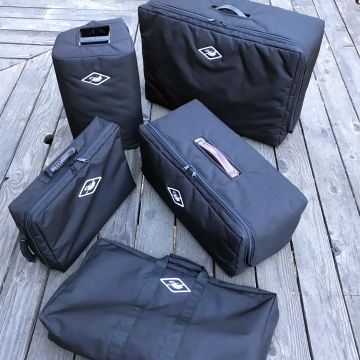 Photo of a Variety of Clamshell Gig Bags