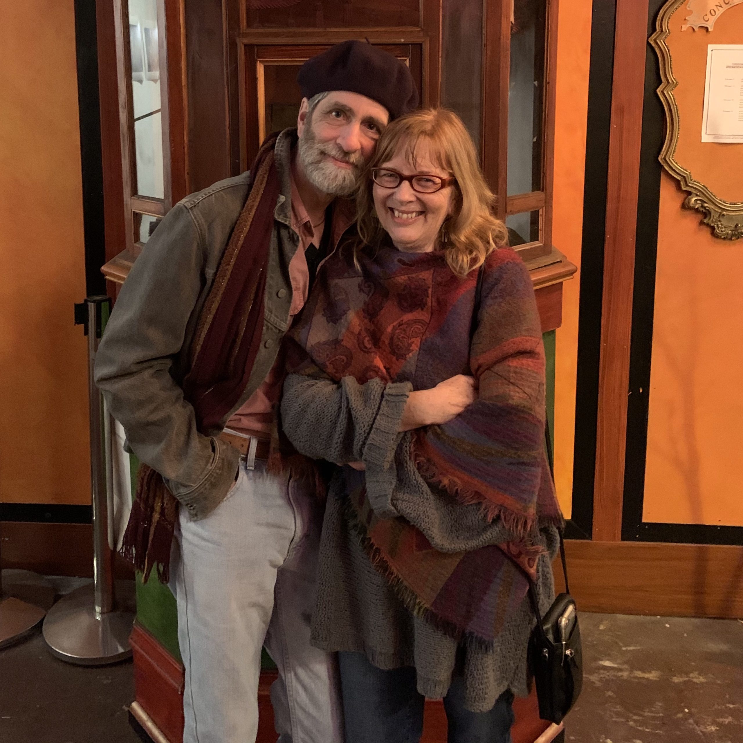 Photo of Michael and Susan in Port Townsend, 2019