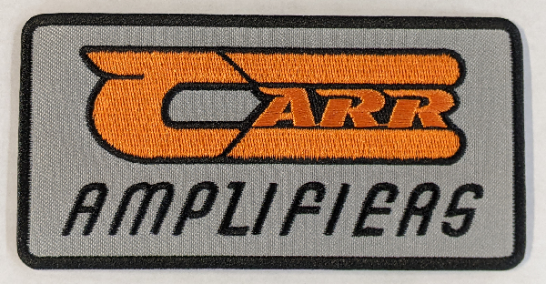 Carr Embroidered Logo Patch