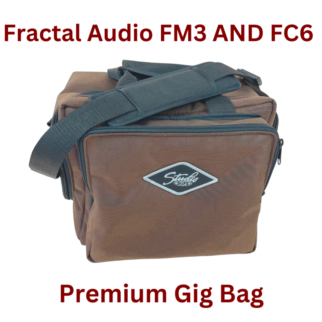 Premium Fractal Audio FM3 AND FC6 Gig Bag with sewn in separator